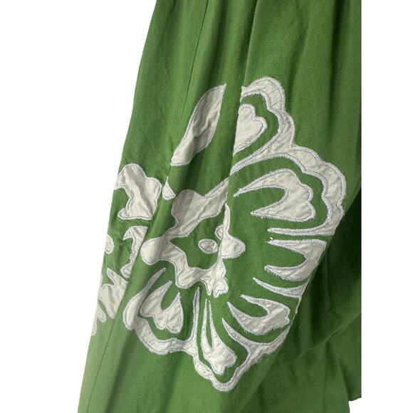 ANTHROPOLOGIE LITHE RIVER OF GRASS DRESS - Picture 4 of 5